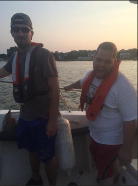 2015 Boat Drill on the Patuxent River